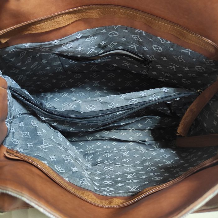 Жіноча сумка в стилі Louis Vuitton Damier Azur