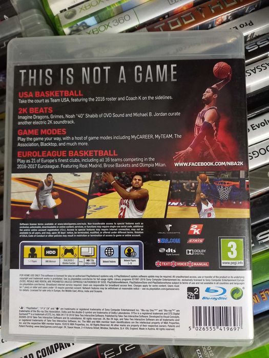 NBA 2K17|PS3/Wymiana