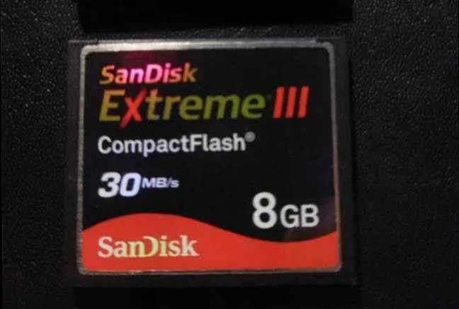 Desde 20 euros: Cartões memória CF (Compact flash) SanDisk e Integral