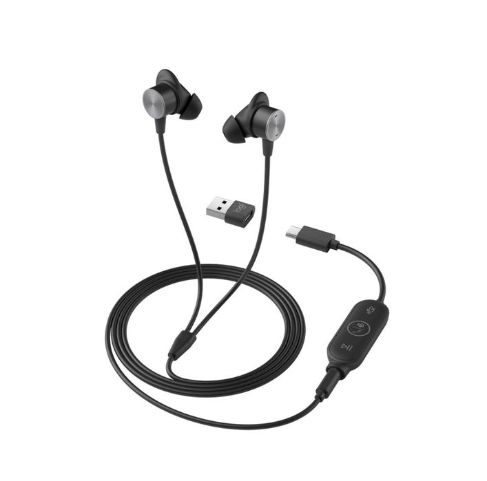 Logitech Zone Wired Earbuds (Навушники з мікрофоном)