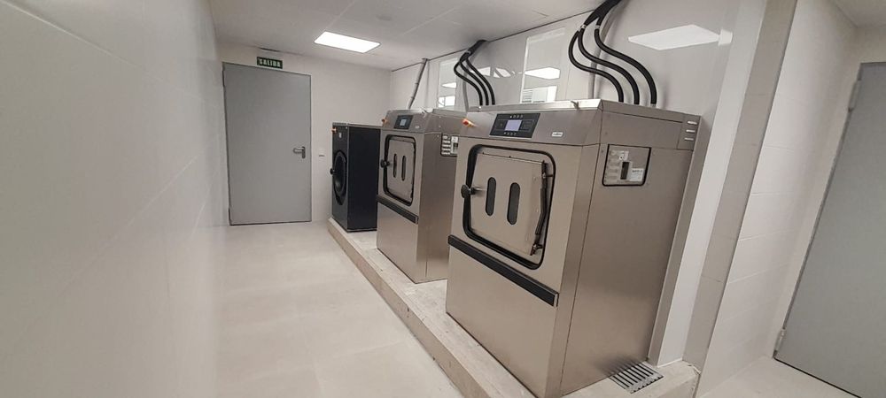 Lavandaria hospitalar barreira sanitária