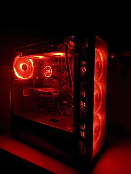 Komputer Gamingowy i5-6600K RTX 3050 6GB 32GB DDR4 HDD TX650 Z170A