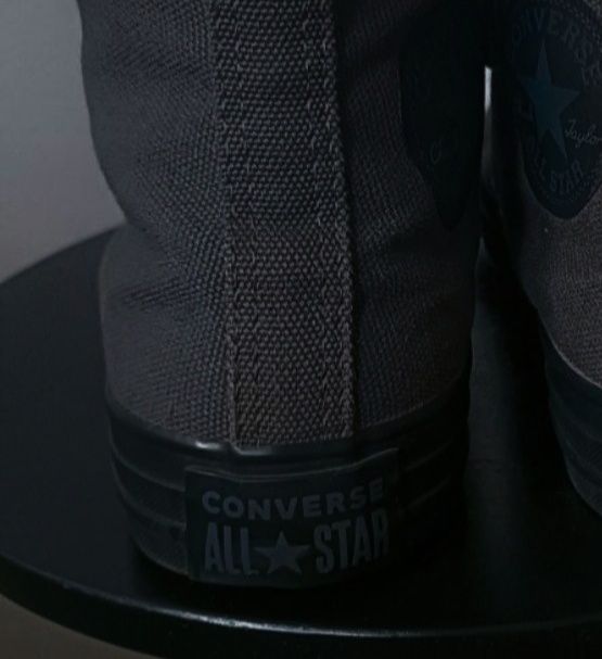 Trampki Converse Chuck Taylor All Star, 37 szare grafitowe czarne
