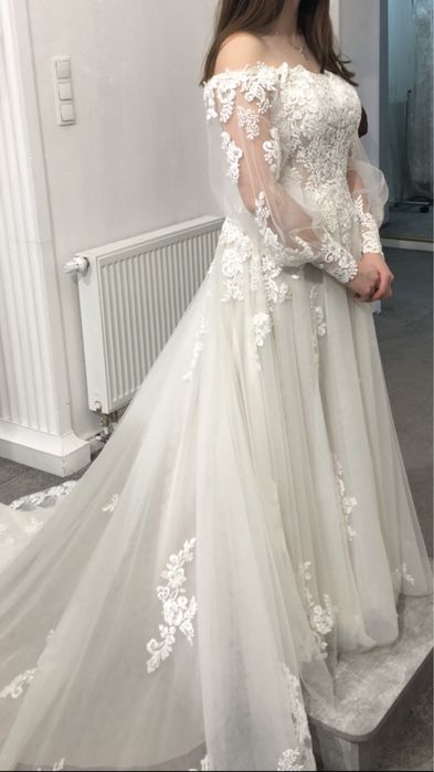 Suknia ślubna Justin Alexander rustykalna romantyczna