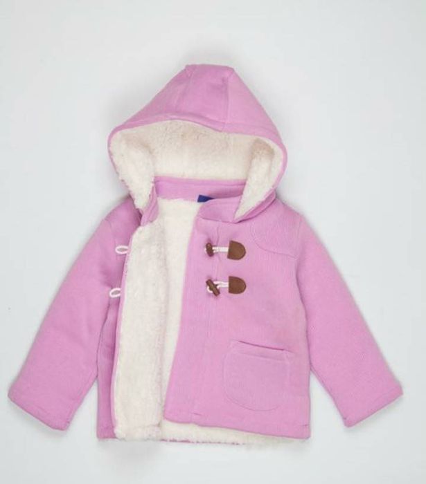 Теплий весняний костюм ,кофта - пальто та штани для дівчинки 74-80 см