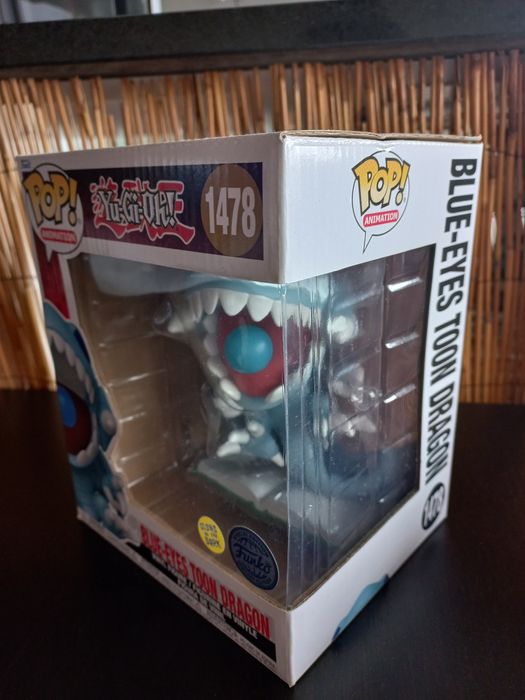 Funko Pop Yu-Gi-Oh Blue-Eyes Toon Dragon #1478 Glow in the Dark Special Edition