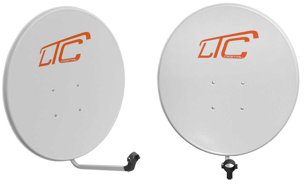 Nowa ANTENA Satelitarna SAT LTC 80 CM Biała Tanio