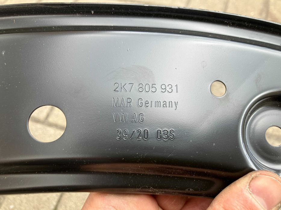 Pas przedni Wzmocnienie czołowe VW Caddy V,  2k7 od 2020r + blachy