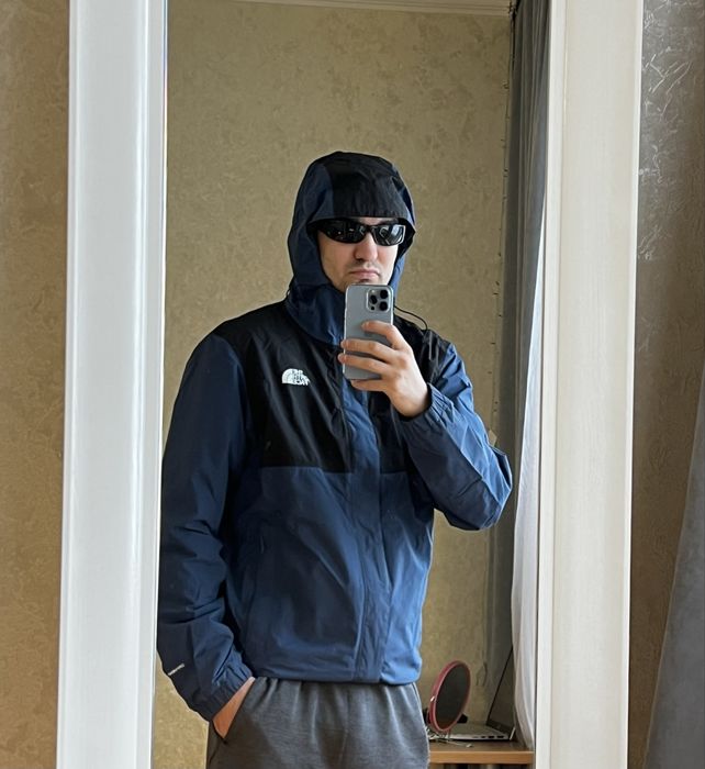 (L) THE NORTH FACE Курточка на мембране весенняя осенняя ветровка tnf вітровка весняна осіння куртка на мембрані gore tex
