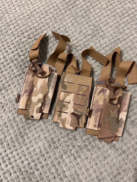 Ladownice na magazynki elastyczne tygris Multicam 3 szt