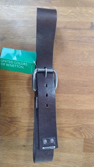 Orginalny damski pasek skórzany