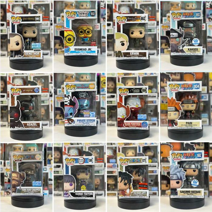 Funko POP! Ігри \ Мультфільми \ Фільми \ Аніме