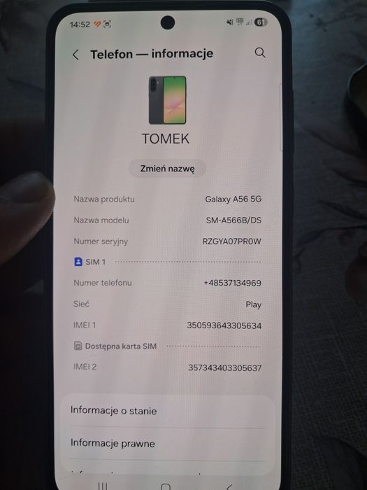 Samsung a56 5g grudzień 2025