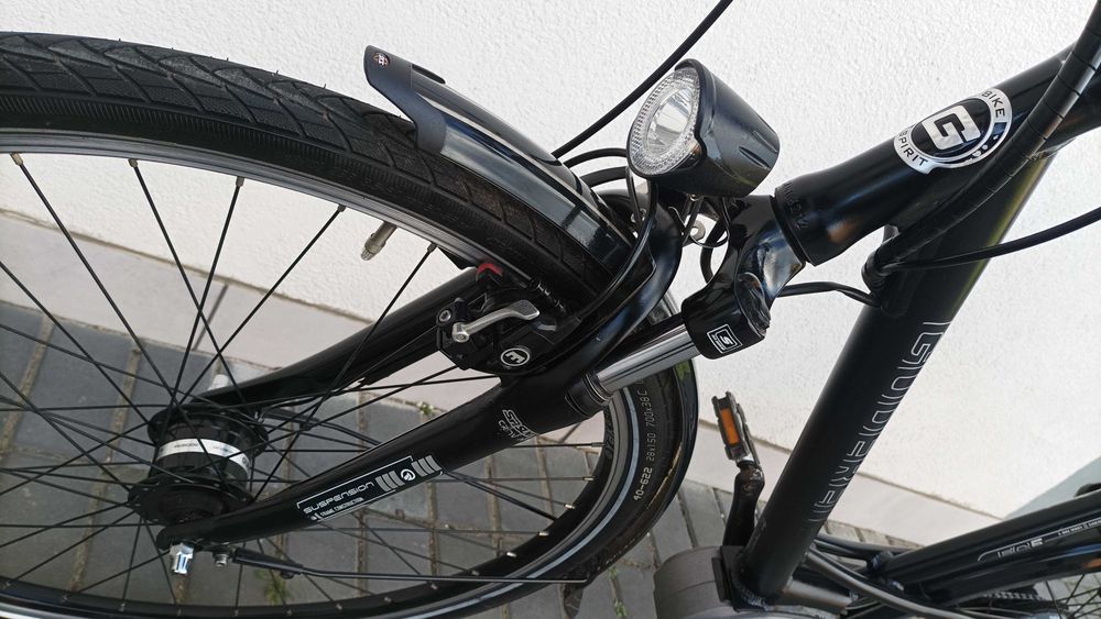 Rower elektryczny Gudreit automatyczne biegi Bosch. Koła 28 rama 21'