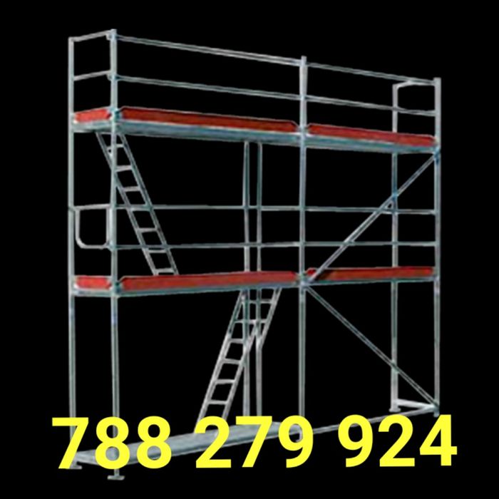 Wynajem rusztowań od 16gr! Montaż od 6zł ! Rusztowania Plettac