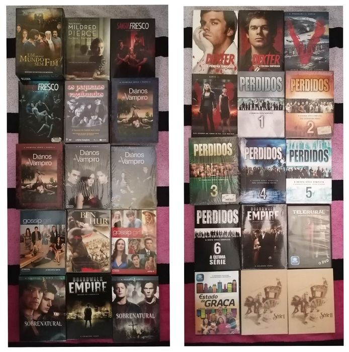Lote 253 DVD's originais (LOTE 35) filmes / séries