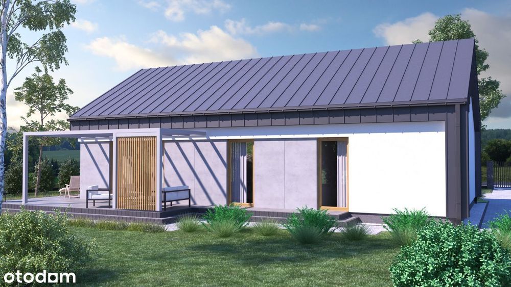 Wyjątkowy Dom Parterowy | Klasa Premium | Działka 1200m - stan surowy