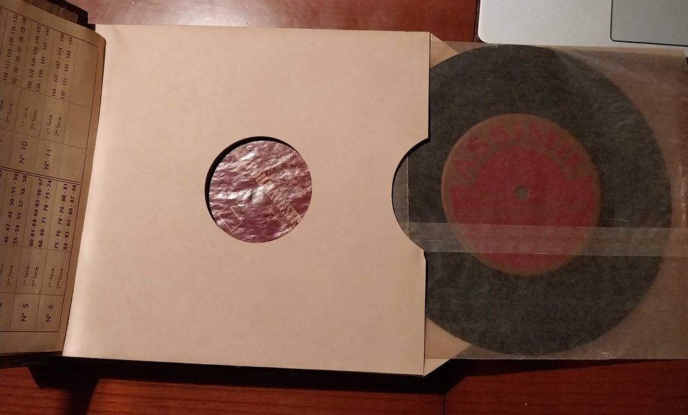 Curso inglês para franceses em discos de vinil