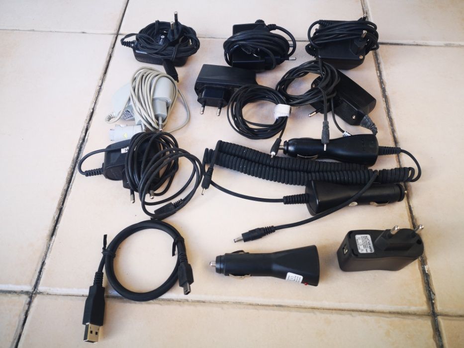 Carregadores de telemóvel