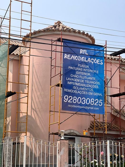 Pinturas, Pladur, Remodelação, Reparação de Edifícios RFL Remodelações