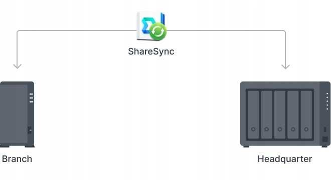 Serwer Plików DS124 + 16TB Synology Plus HAT3310