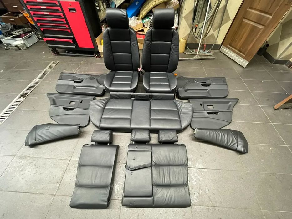 Bmw E36 Touring Fotele, Kanapa, Boczki Skóra