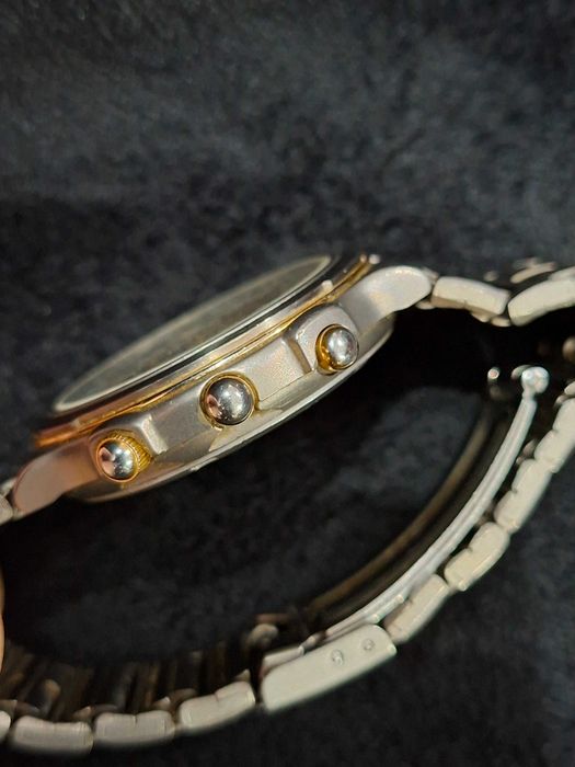 Zegarek naręczny Citizen Quartz chronograph alarm Titanium 3510 JAPAN