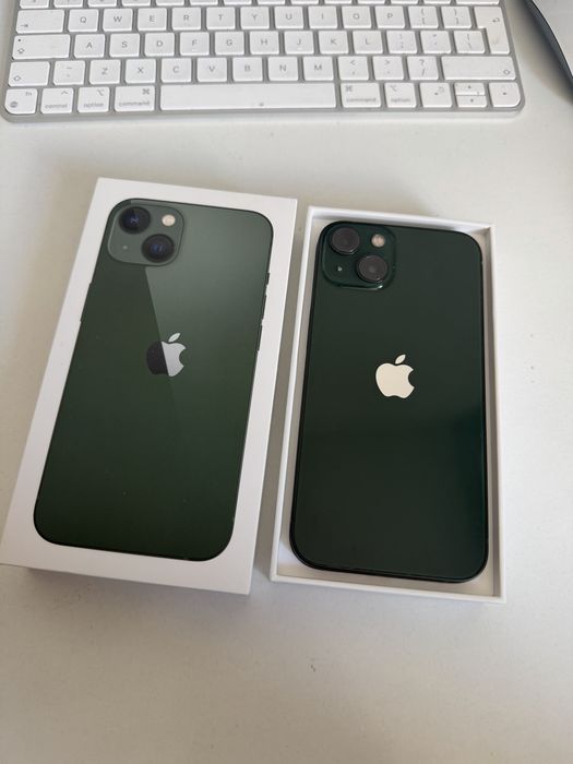 Bateria 100% iPhone 13 256gb Green