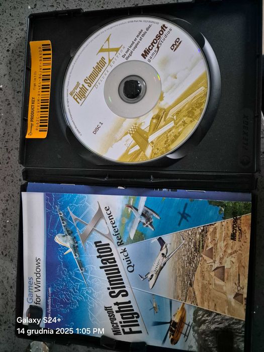 Gra PC Flight simulator deluxe edition