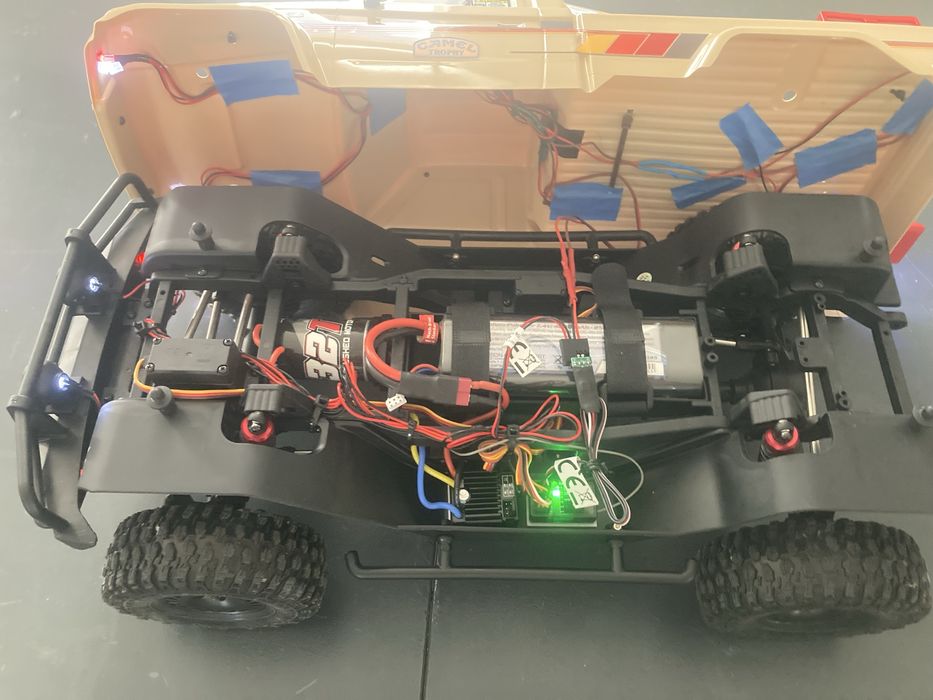 crawler 1/10 Absima NOVO com mts extras