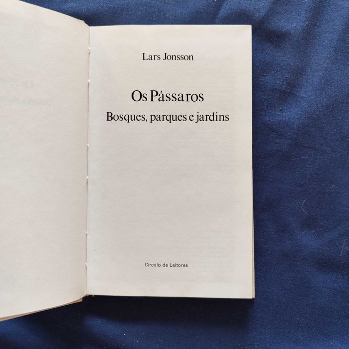Lars Jonsson - Os Pássaros: Bosques, Parques e Jardins