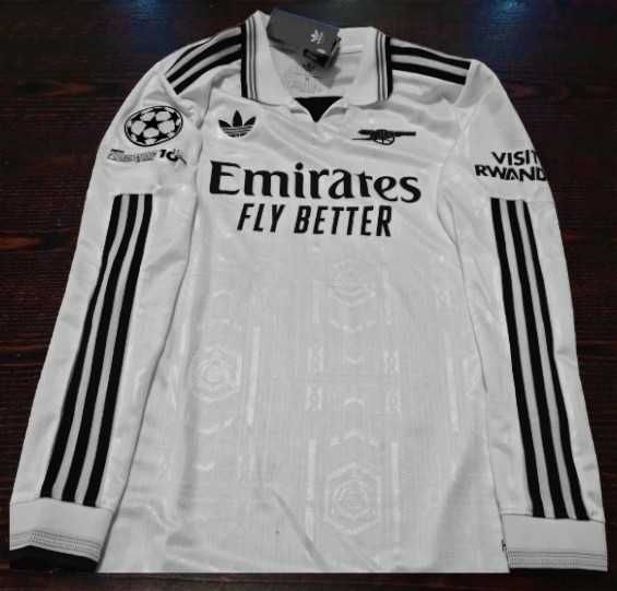 25/26 Arsenal Away Długi Rękaw Koszulka Gökçek 14