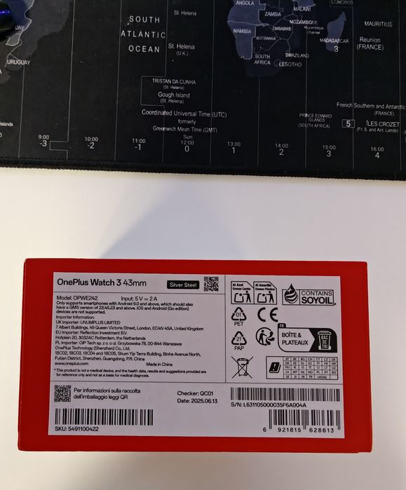 OnePlus Watch3 43mm NOWY