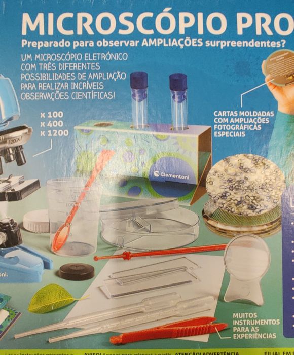 Microscópio Pro Clementoni