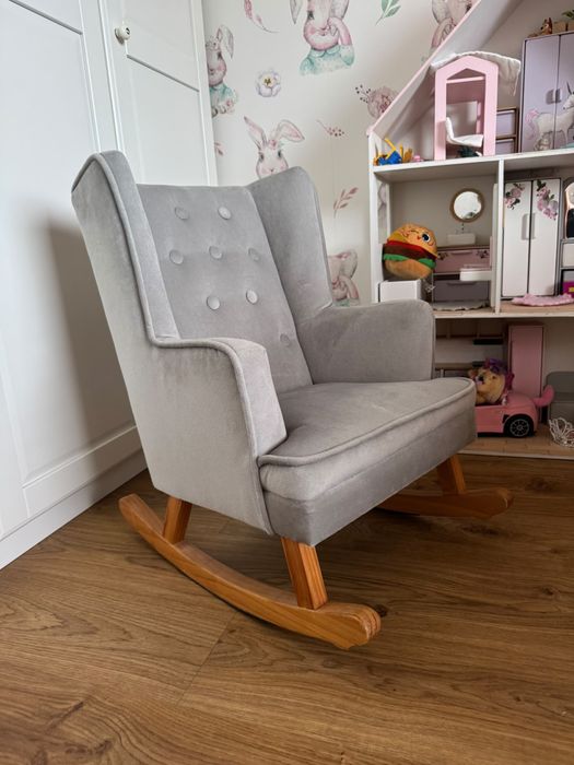 Fotel bujany dziecięcy ZARA HOME stan idealny