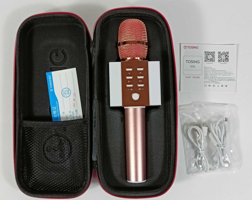 Tosing bezprzewodowy mikrofon Bluetooth 3w1