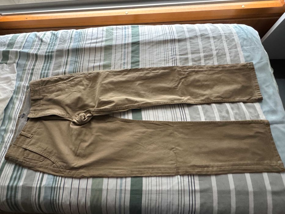 Calças Dockers Bege Escuro