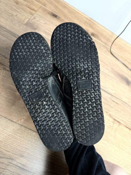 Onitsuka Tiger шкіряні кросівки чорні, EU 42 asics mexico 66 vintage