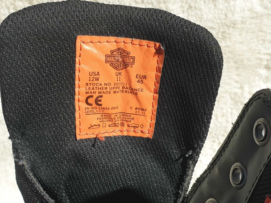 Harley Davidson Fxrg 45 buty motocyklowe