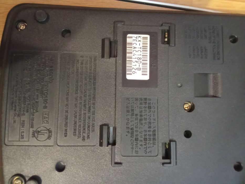 Радиотелефон Panasonic KX-TC180-B