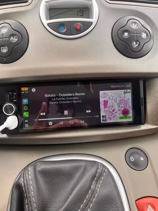 Auto Rádio Android 1Din UNIVERSAL 7” Touch,GPS, Carplay,Android Auto