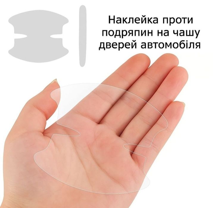 Захисні наклейки під ручки авто