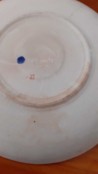 6 chávenas faiança de Sacavém muito antigas