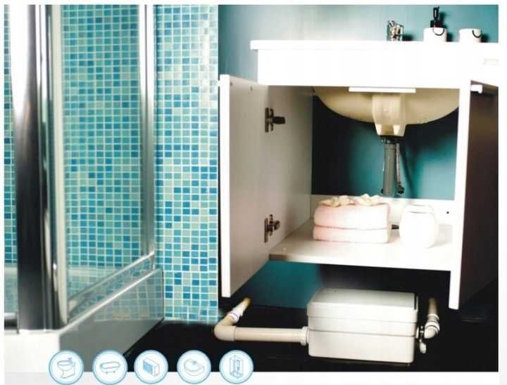 Pompa Przepompownia Sanibo Mini bez wc IBO Nowość!