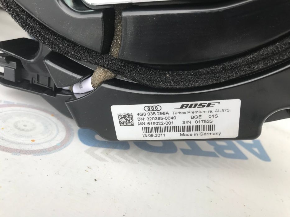 Акустика 4G8 Динамік BOSE Audi A6 A7 в двері
