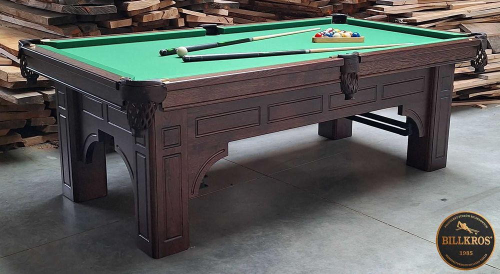 Bilard stół bilardowy Prestige 8FT drewniany Polski Producent BILLKROS