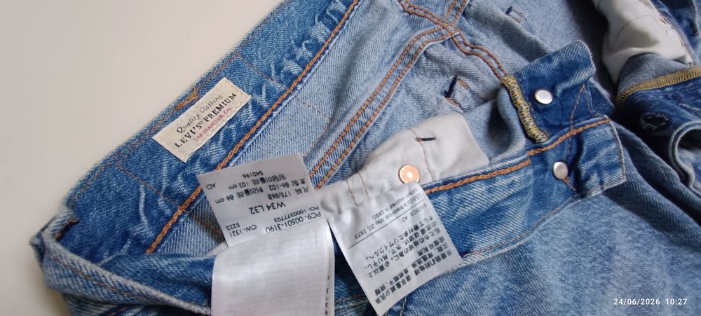 Levi's 501 W34L32 número 44