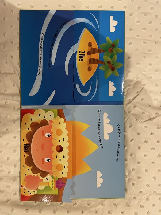 Livro atrativo: Espreita e aprende Palavras