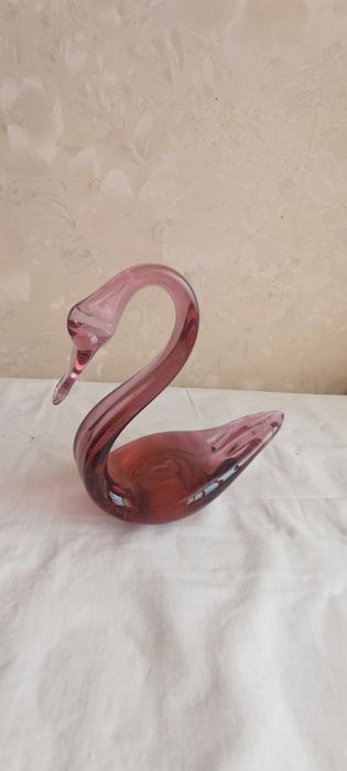 Кришталь графін Цукерниця фруктовниця бордове