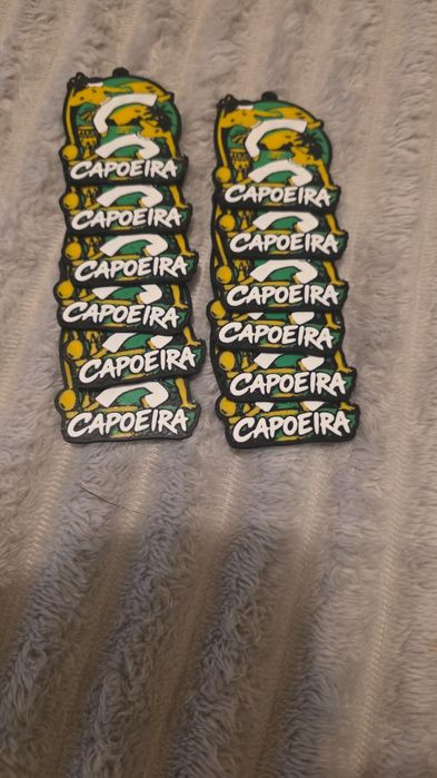 Chaveiro da capoeira em 3d